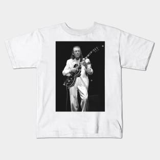 Steve Howe BW Photograph Kids T-Shirt